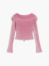 Strawberry Open Collar Cardigan